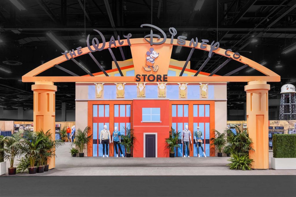 San Diego exhibit booth rental - Disney 2