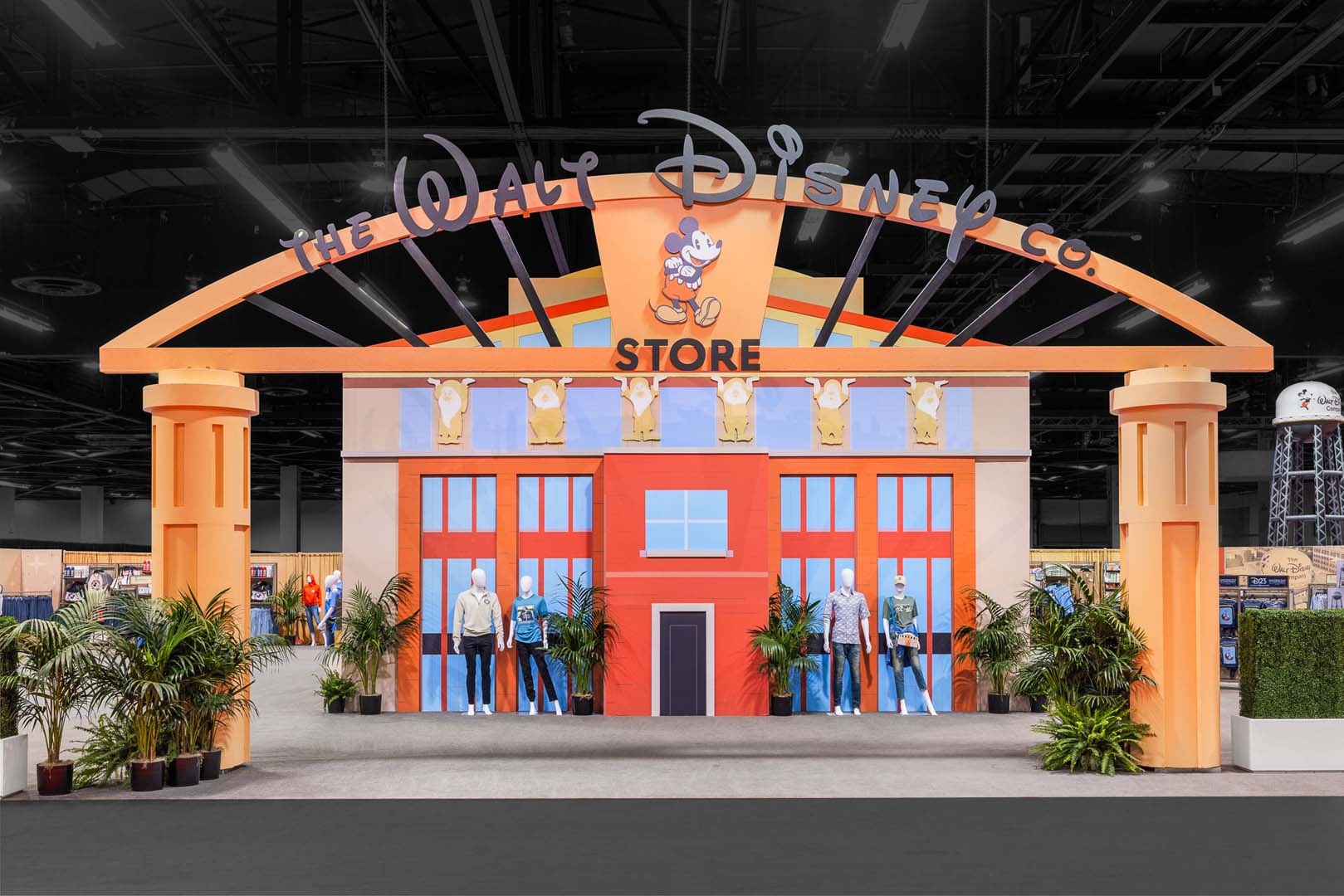 San Diego exhibit booth rental - Disney 2