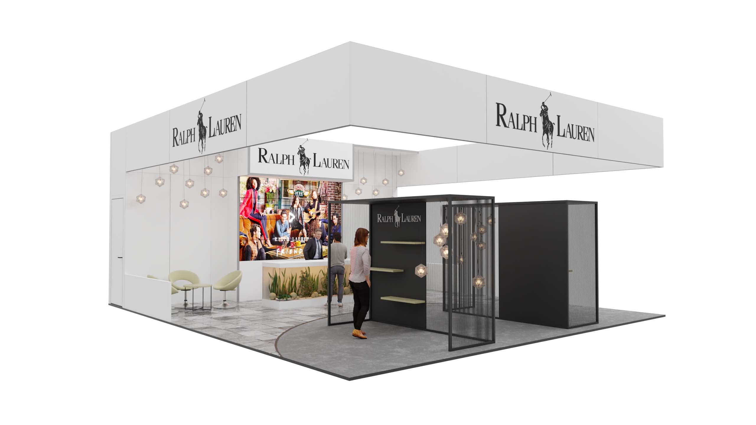 30x30 trade show booth exhibit rental in san diego
